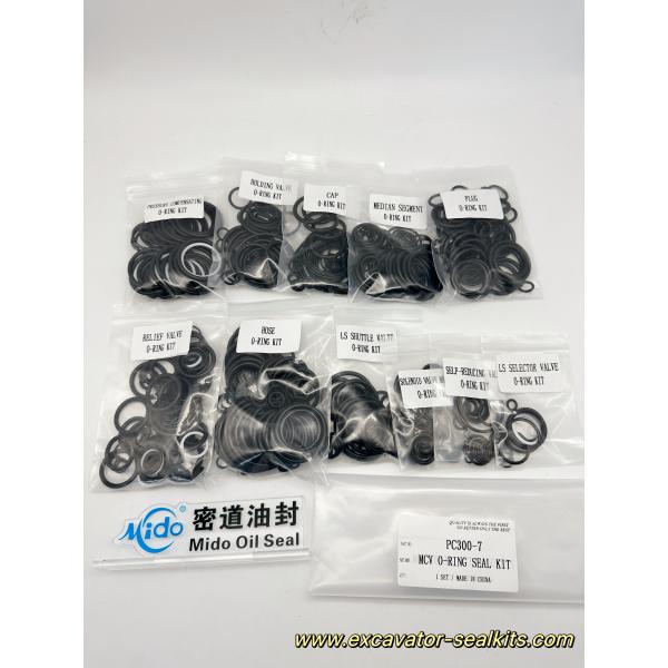 P3007-KIT-V1 PC300-7 SPGO Factory Direct Hydraulic Pump Main Control Valve Seal Kit