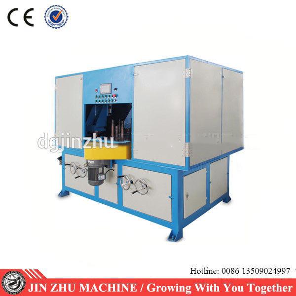 Quality Automated Rotary Table Cylinder Polishing Machine Controlled With Touched Screen for sale