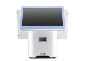 China White Touch POS Machine , Touch Screen Cash Register Machine User Friendly on sale