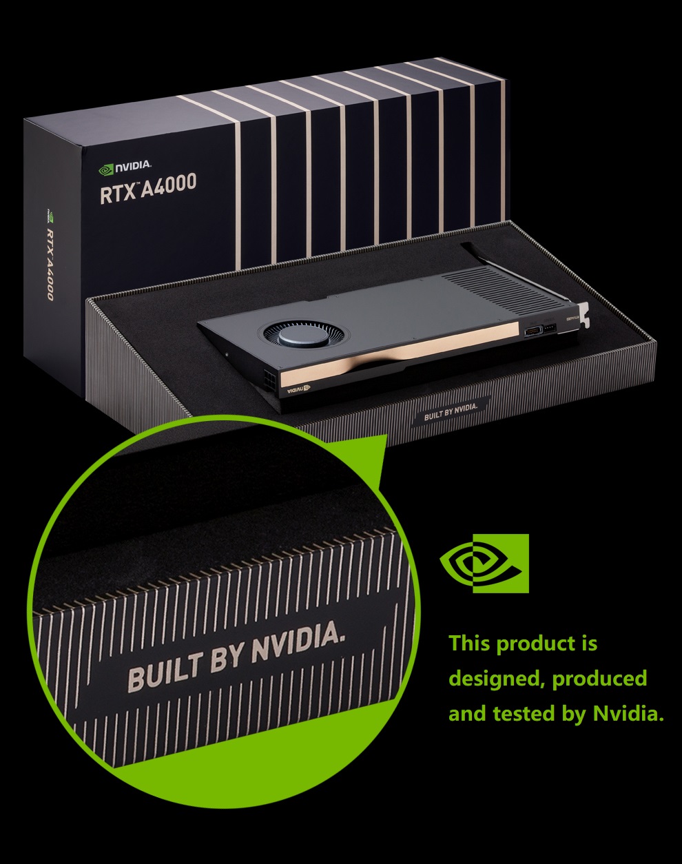 NVIDIA RTX A6000 A5000 A4000 GPU Graphics Card Modeling And Rendering High End