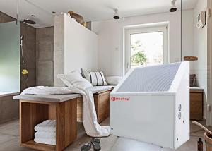 Wholesale MD50D 13KW Low Noise Air Source EVI Heat Pump In Showering Sauna Spa Pools from china suppliers