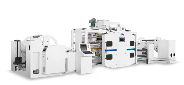 Energy Cascading Flexographic Printing Machine With Small Footprint And Low