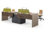 MFC Modular Modern Computer Desk , Office Computer Table Free Combination