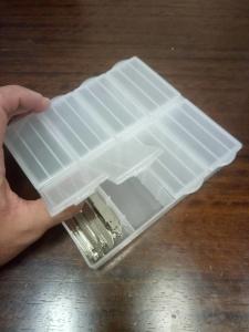 China Plastic 8 Grids Locksmith Tool Box , Accessories Tool Box Portable Tool Organizer on sale