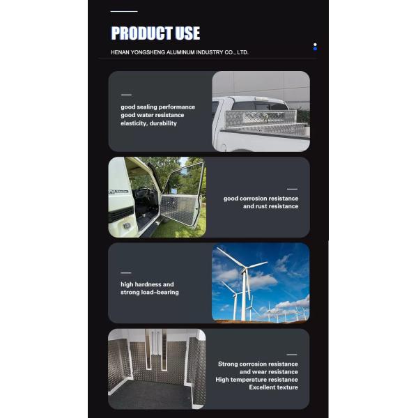 5754 Aluminum Sheet 5 Bar 5mm 4x8 Sheet Aluminum Diamond Plate Embossed Aluminum Sheet Roll