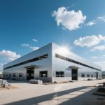 Lightweight Prefabricated Steel Warehouse Building with H Frame