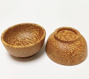 Wholesale Coconut Fiber Wooden Cooking Utensils Salad Vegan 9cm Coconut Wood Bowls from china suppliers