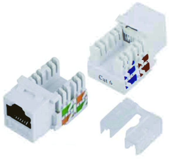 Cat.5e  CAT6RJ45 Keystone Jack