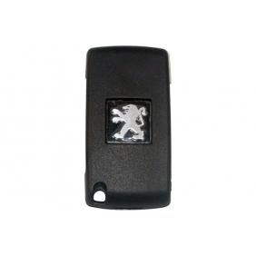 Quality black peugeot 206 replacement chip keys with stable performance for sale