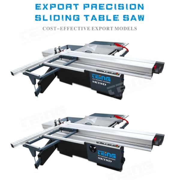 Woodworking Sliding Table Saw SKY8D 20mm Scoring Spindle Saw Max Cutting Height 80mm