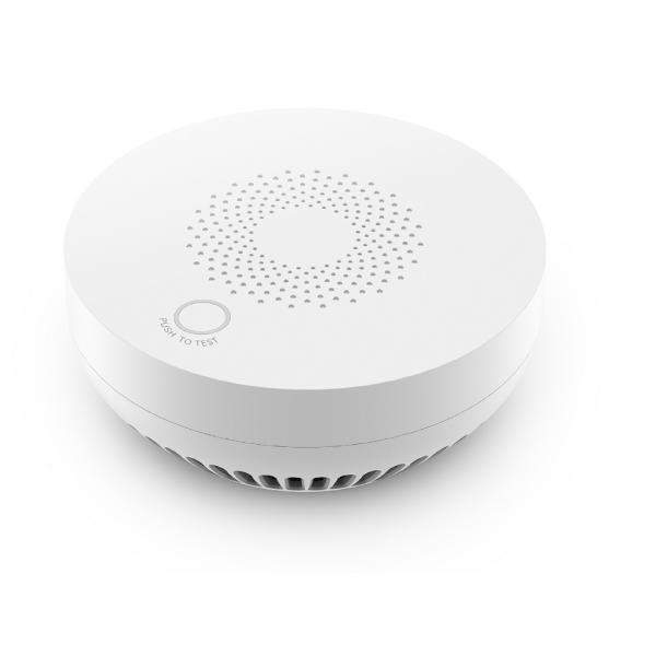 Quality CR123 3V Zigbee Smoke Detector Buzzer Network Alarm Accurate Warning for sale
