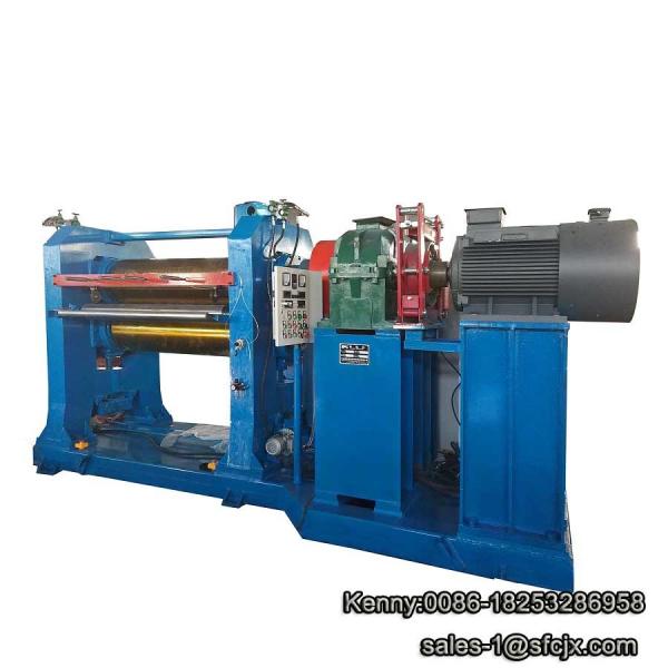 Quality Vertical Two Roll Calender Machine For Rubber Sheet Making for sale