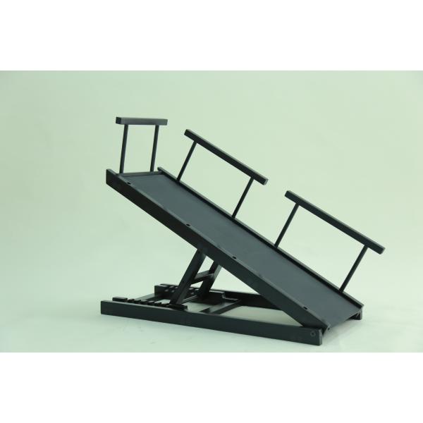 Non Slip Foldable Dog Bed Ramp With Rails Paw Friendly OEM ODM Bed Ramp For Dogs