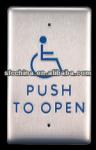 Steel Direction Push to Open or Push to Exit,Automatic Handicap Button Door