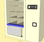 Smart Frozen Vending machine fragile commodities vending machine for Wine,