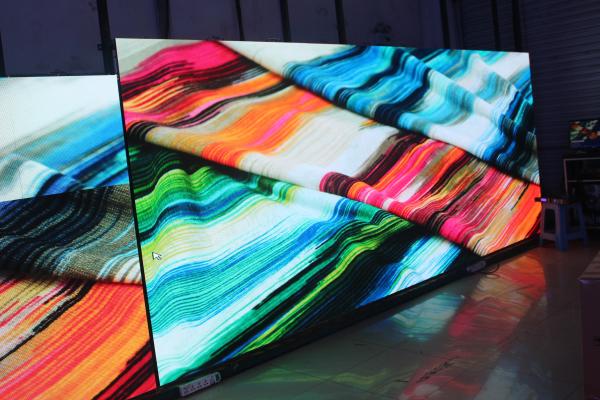Quality Slim Panel Stage LED Display , Indoor Full Color Led Display 1200CD / SQM Bright for sale