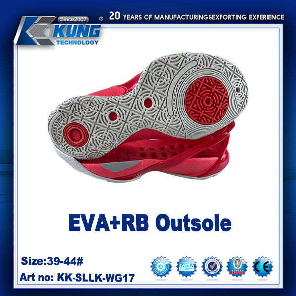39 - 44 Size RB EVA Sneaker Outsole High Elastic Non Slip