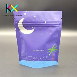 Wholesale Customizable Sealable Stand Up Plastic Bag Dry Food Nut Packaging Pouch 110um from china suppliers