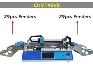Dual side Feeder CHMT48VB Desktop Pick and Place Machine , surface mounting machine