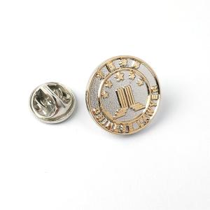China Round Shape Custom Bicolor Badges  2mm Thickness on sale