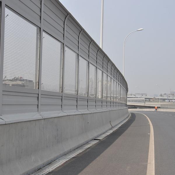 Noise Proofing Highway Noise Barrier Bridge Acrylic Sheet Sound Barrier Fence
