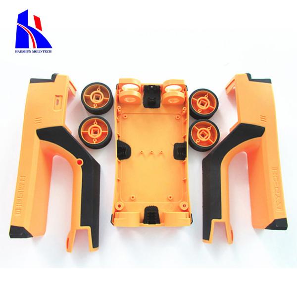 PC Polycarbonate Plastic Injection Overmolding Yellow Hasco Polishing Finishing