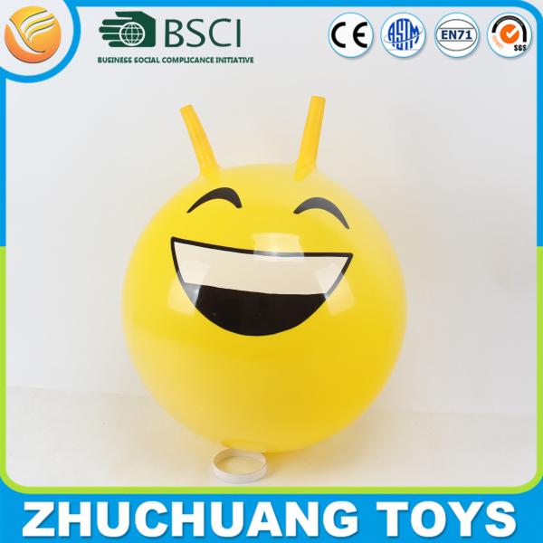 45cm kids bounce emoji space hopper ball