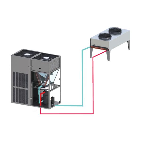 Modular Type Air Cooled Precision Cooling Units For Computer Rooms