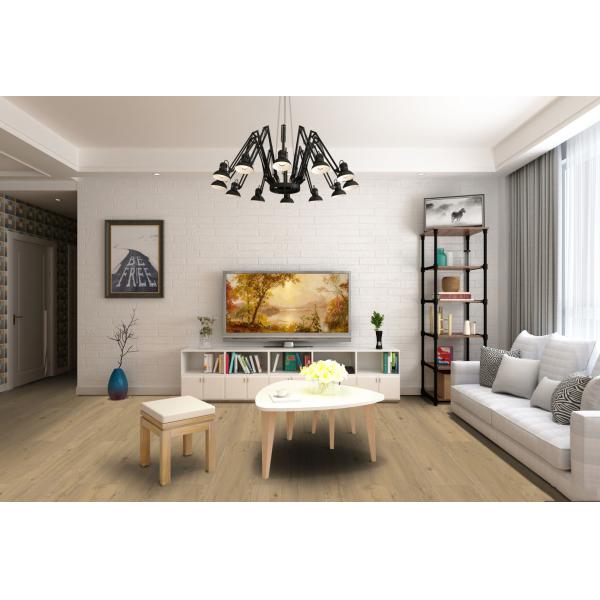 6mm SPC Plank Flooring Fluid Retardant UV Prevention Unilin Click Oak Burlywood Wood Grain GKBM JR-W17029