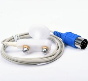 Wholesale White HandHeld Adult Fixed Stimulating Electrode With Standard 5 Pin DIN from china suppliers