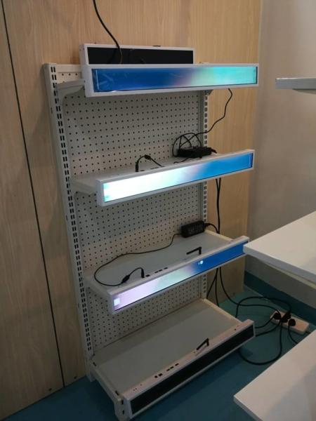 Quality 47 Inch Shelf Edge LCD Display Bar Stretched Android 8.1 For Retail Stores for sale