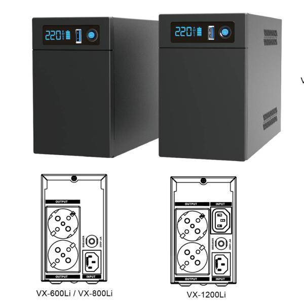 Line Interactive Simulated Sine Wave PWM UPS 600VA~5000VA For Home/office