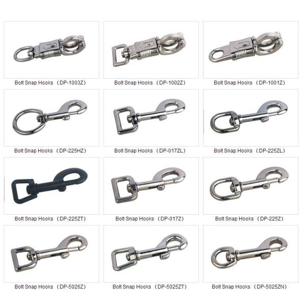 DP-1002Z 3/4'' 1'' Panic Snap Hook 32mm Nickel Plated Chrome Plated