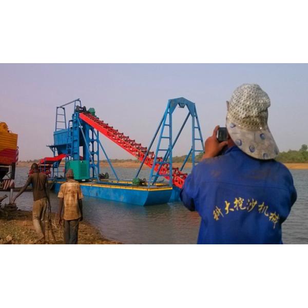 Tin Mining 20 Inch 100T Sand Mining Machinery River Mining Equipment