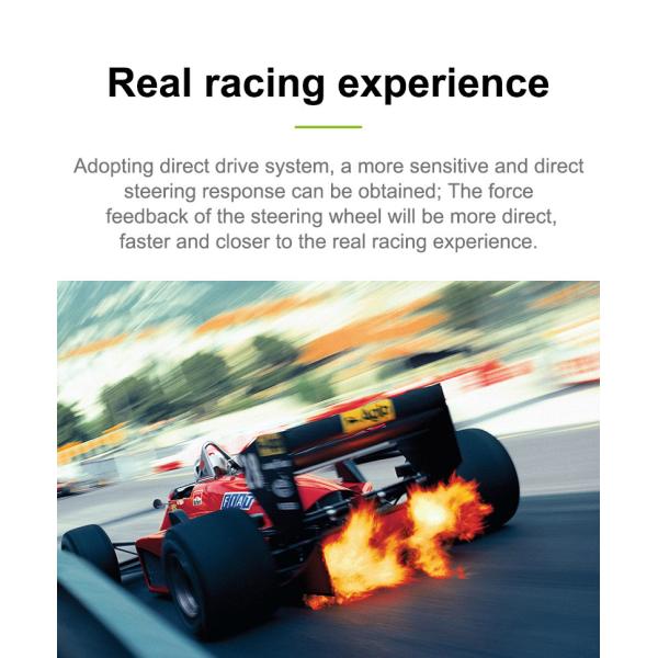 Cammus Direct Drive Sim Car Game Simulator With Adjustable Pedal