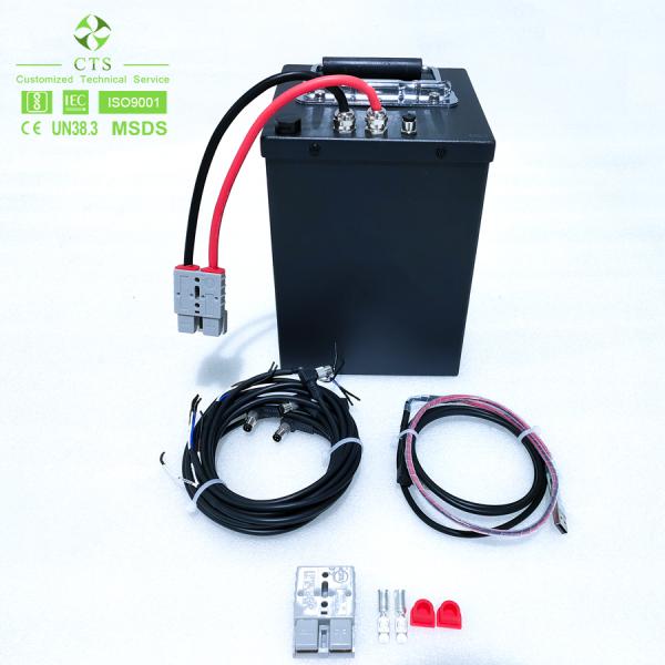 48V 40Ah Rechargeable CTS Battery For Electric Motorcycle