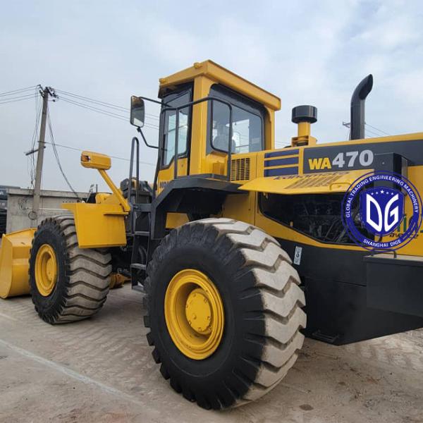 Komatsu WA470-3 With excellent power durability and high efficiency Japanese Komatsu WA470-3 Loader