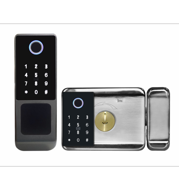 Wifi Network Electronic Fingerprint Door Lock For Apartment