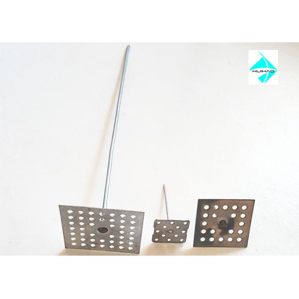 Zinc Plated Perforated Metal Base Insulation Anchor Pins