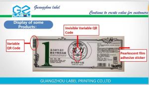 China Professional Customized Label Sticker Water Dissolvable Washdown Resistant Temperature Indicating on sale