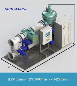 Wholesale IACS Approved IMO MEPC.279(70) Standard 250m3/h Explosion Proof Marine Ballast Water Management System BWS from china suppliers