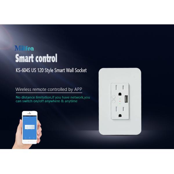 Wifi Electrical Outlet Works With Alexa & Google Assistant