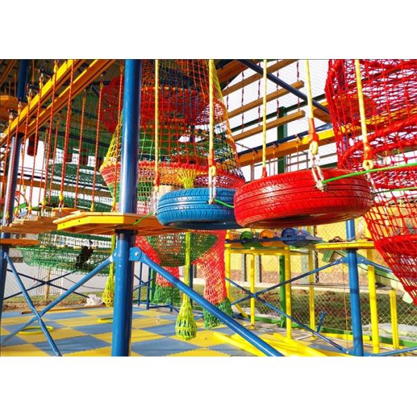 Commerical Multi Layer Indoor Adventure Course Ropes Park