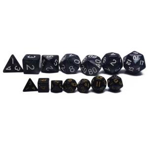Candy color mini resin desktop game dice set