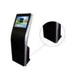Ticket Printing Touch Screen Display Kiosk , 19 Inch Queue Electronic Signage