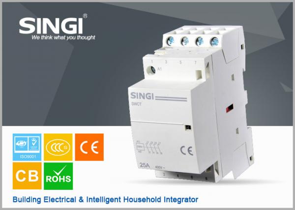 Quality Singi brand China supplier IEC61095 SWCT 25A 400V 50HZ circuit breaker for sale