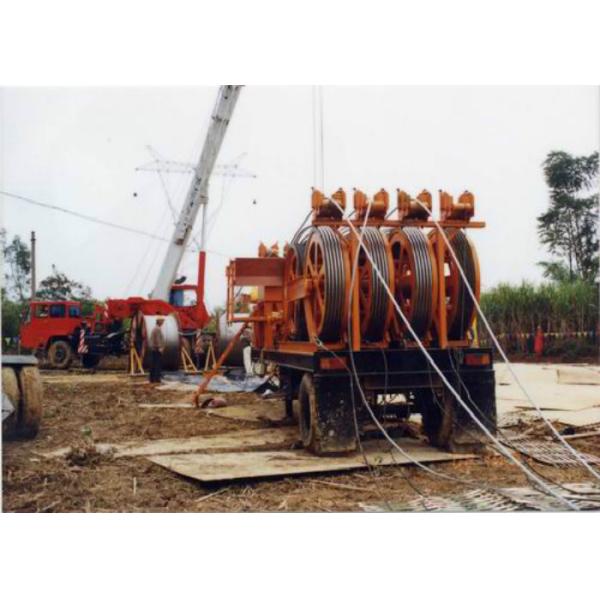 3 Ton Hydraulic Cable Tensioner In Overhead Transmission For Stringing OPGW