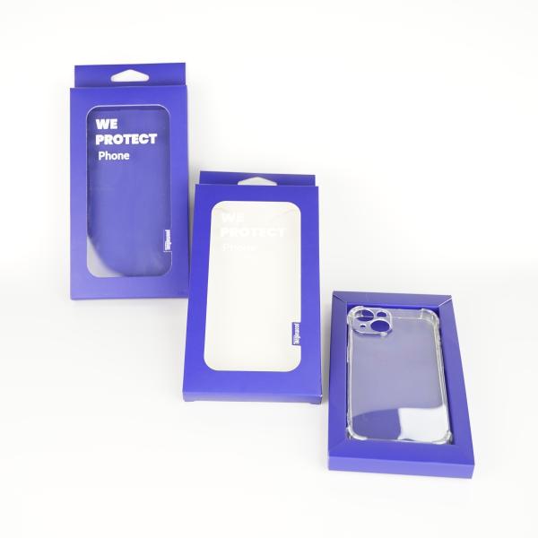 Quality 2025 New Design Custom Phone Case Box Packaging Slide Out Drawer Box With Paper Tray For Iphone for sale