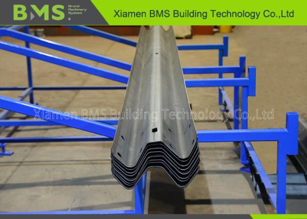 Quality CE Highway Guard Rail Forming Machine For W Beam Guardrail With Gearbox Driven for sale