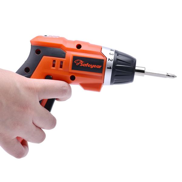 3.6V Handheld Power Drills 3NM Cordless Drill And Screwdriver Set 1300mAh